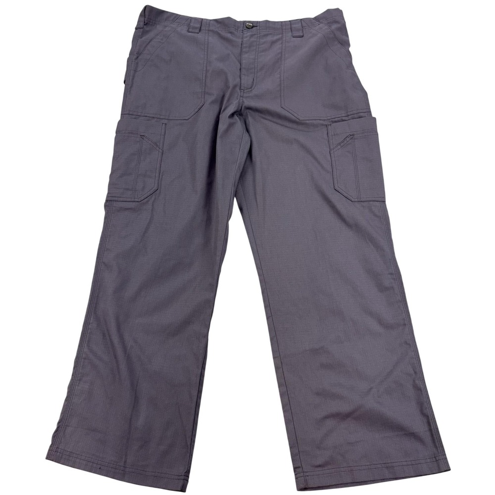Carhartt Ripstop 8 Pocket Cargo Pants Mens XL Dark Gray Utility Scrubs C54108